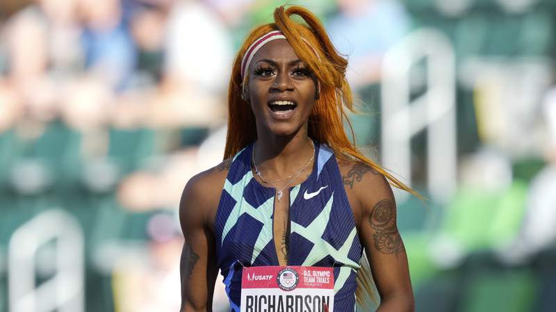 Richardson will miss Olympic 100 after marijuana test