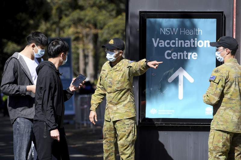 Asia Today: Australia outbreak grows, spreads to New Zealand