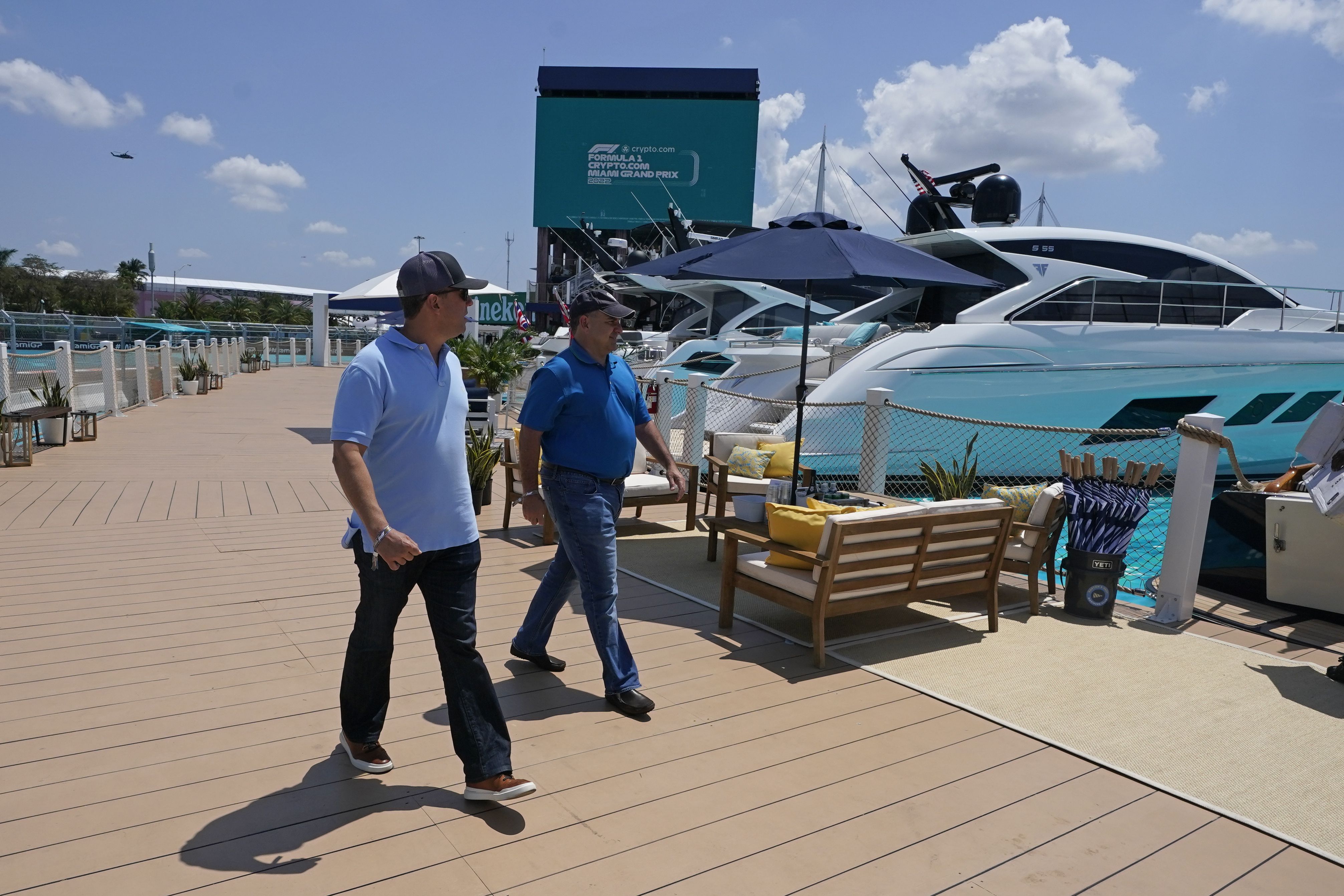 F1 fans 'embarrassed' by fake water as Miami GP marina built - 'Does not  represent us', F1, Sport