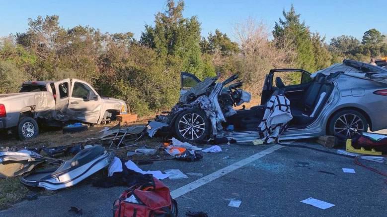 Head-on crash snarls US 17 on Tuesday morning