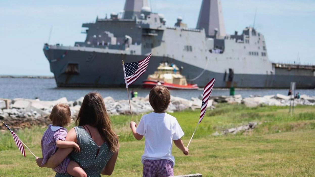 USS New York returns from deployment