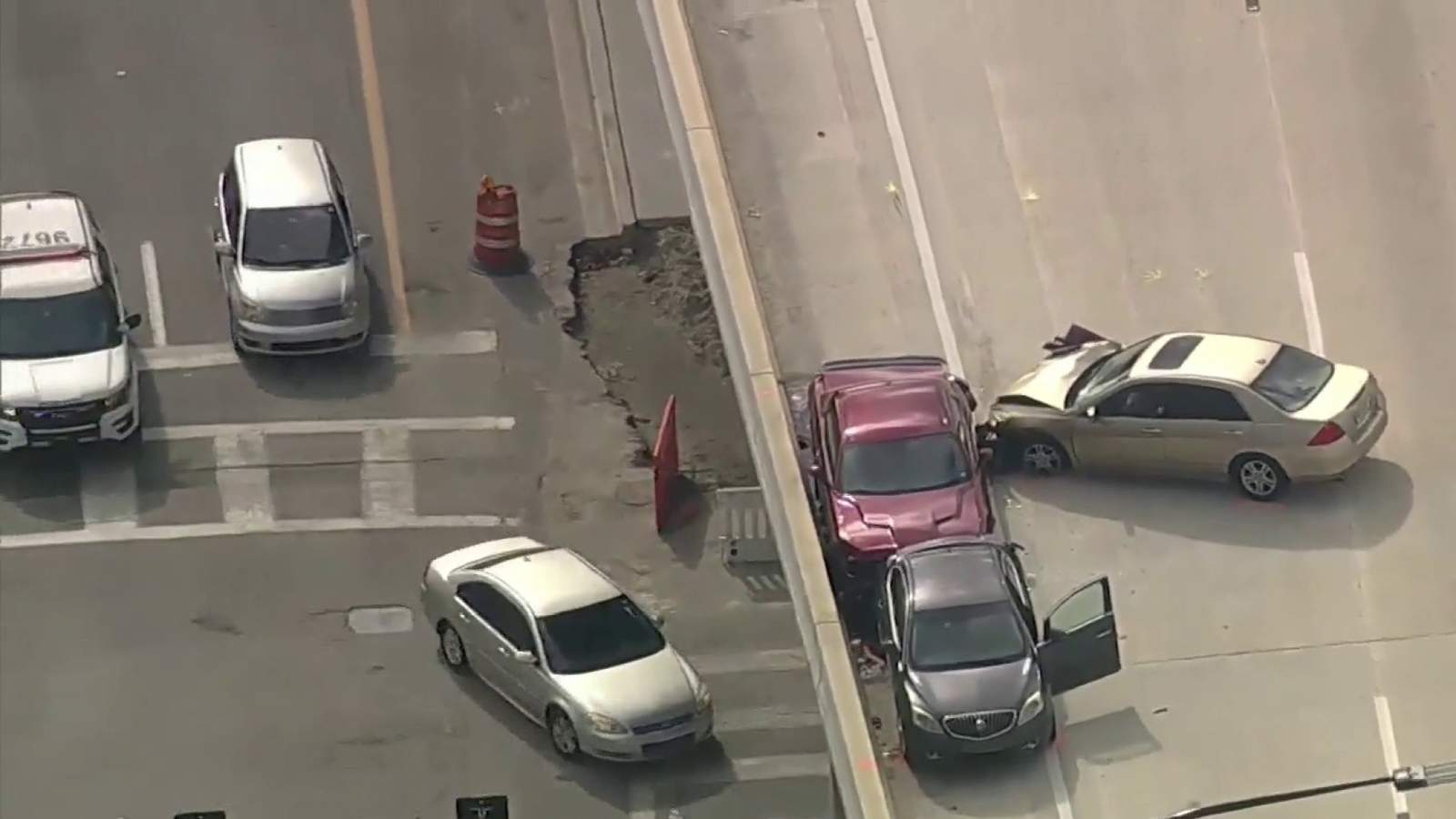 Jacksonville woman knocked off I-4 overpass, dies