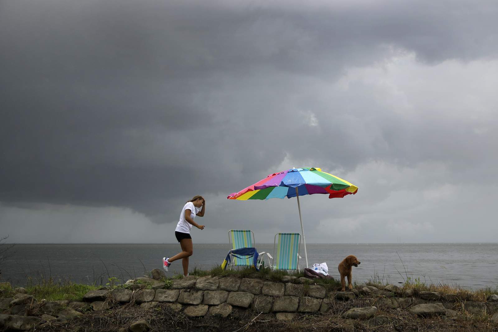 For launch spectators, storms more worrisome than virus