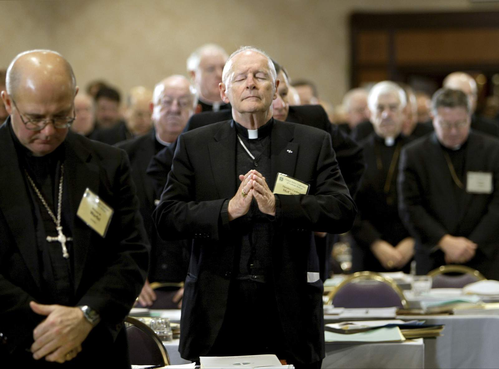 The Latest: McCarrick accuser sees comfort in Vatican report