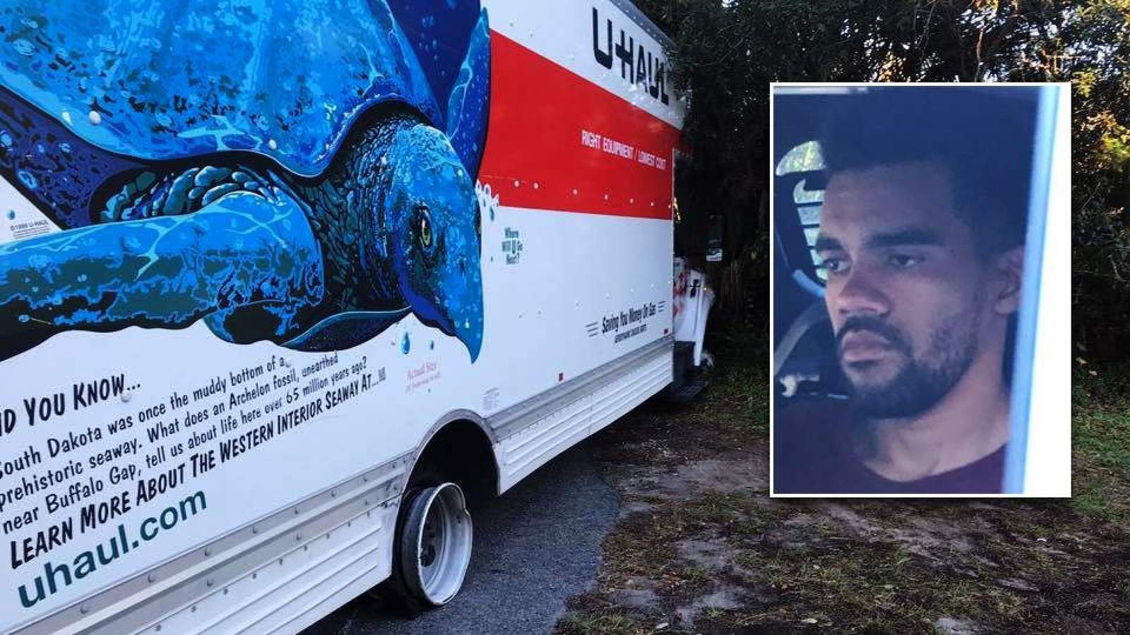 Driver leads St. Johns County deputies on chase in stolen U-Haul truck