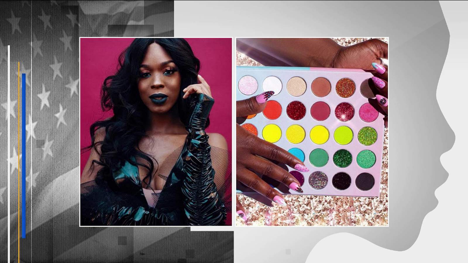 Paving the way: First trans woman of color in the U.S. to launch beauty brand has local ties