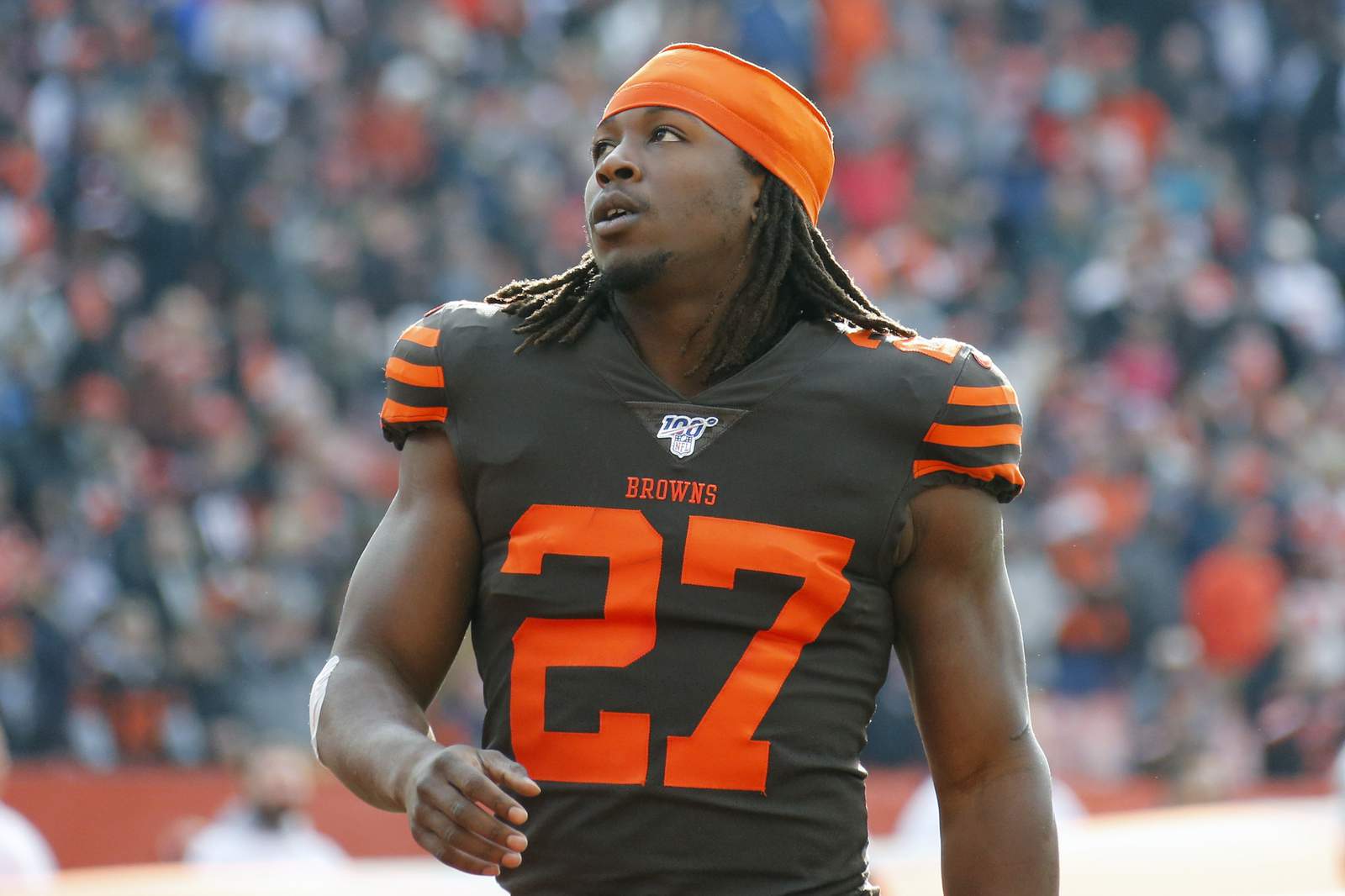 Browns' Hunt 'blessed' for another chance after traffic stop