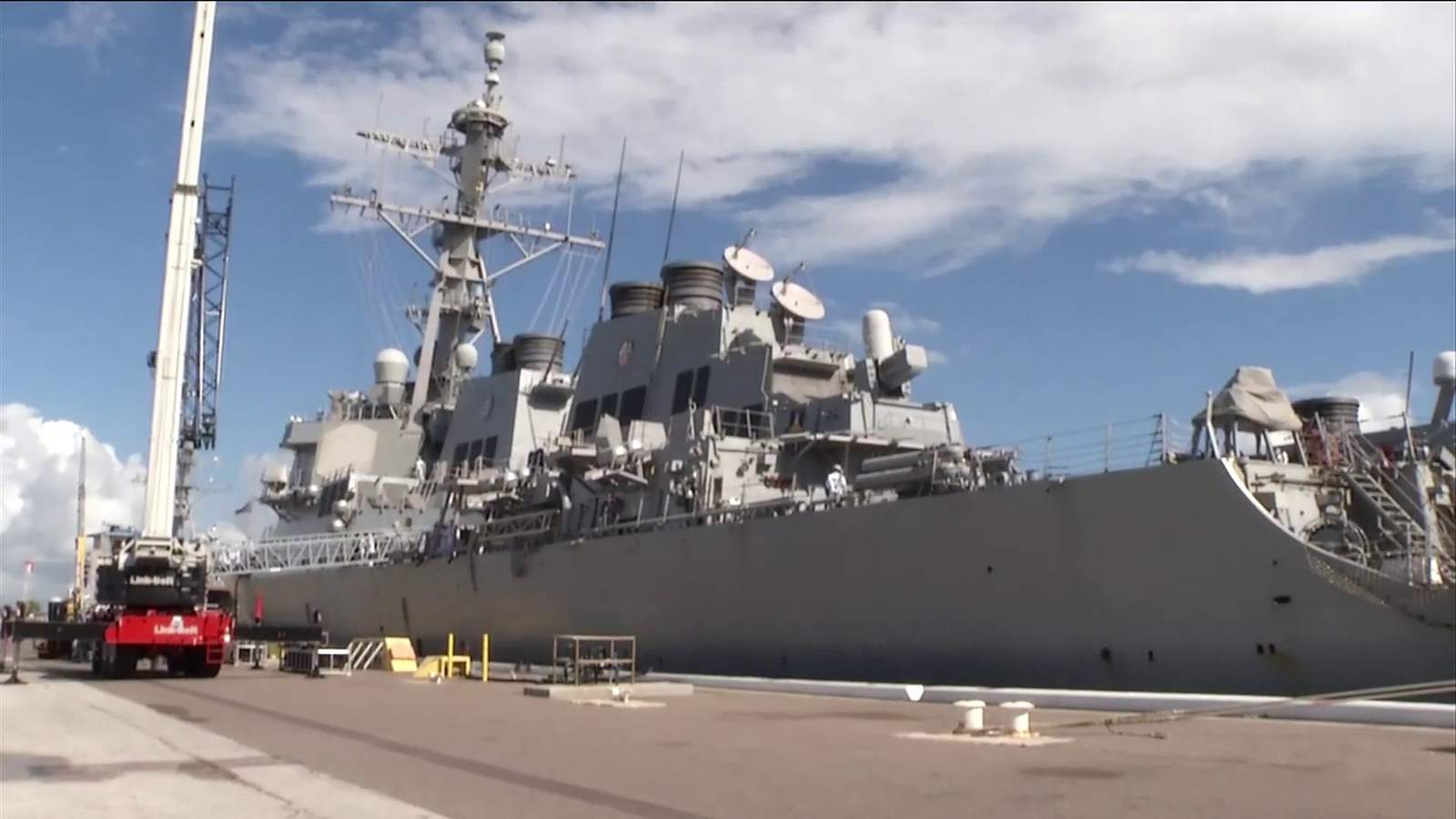 USS Carney arrives at Naval Station Mayport after spending 5 years abroad