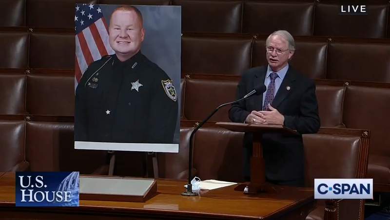 Rep. Rutherford honors Deputy Moyers on House floor