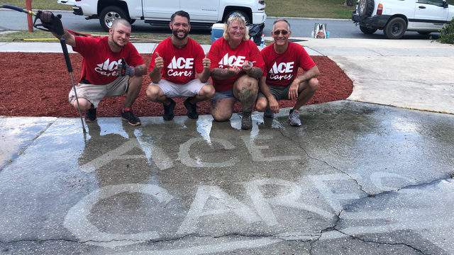 Pay It 4ward: Ace Hardware delivers yard makeovers to deserving families