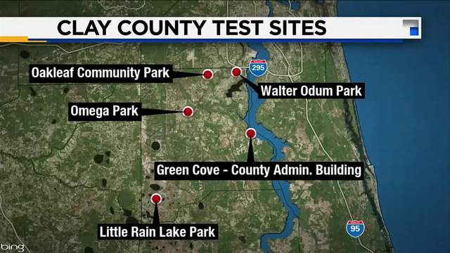 Clay County Opens 1st Community Coronavirus Testing Site