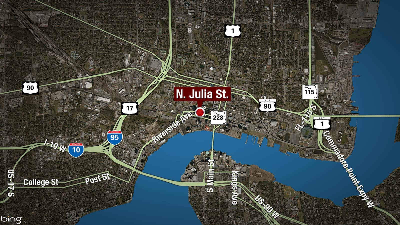 Man shot several times in Downtown Jacksonville