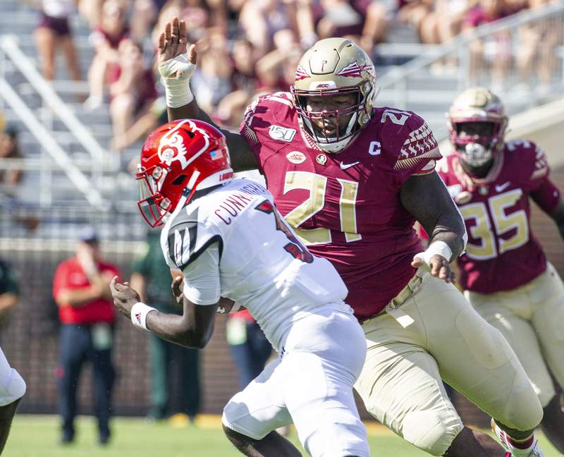 Cunningham guides Louisville past winless Florida State