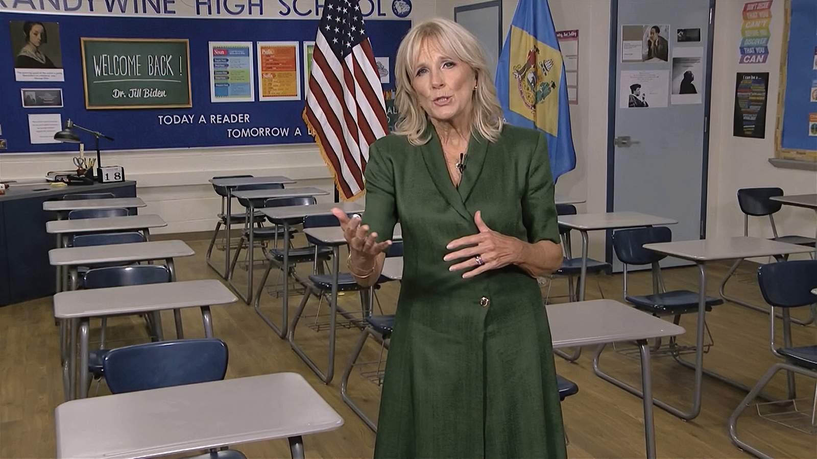 WATCH LIVE: Jill Biden hosts virtual roundtable on school reopenings in Jacksonville