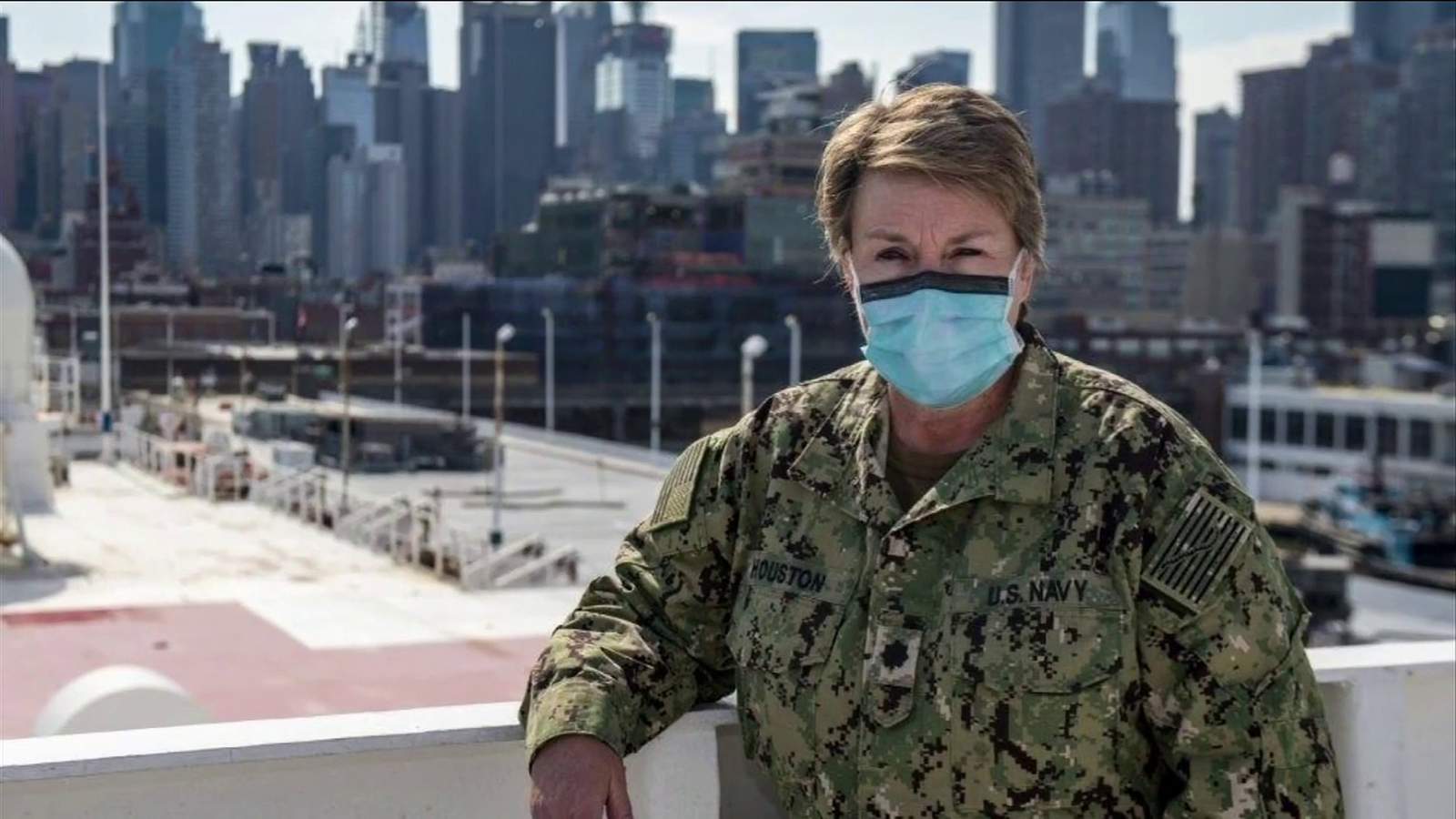 Coronavirus: Jacksonville nurse serving on hospital ship in New York