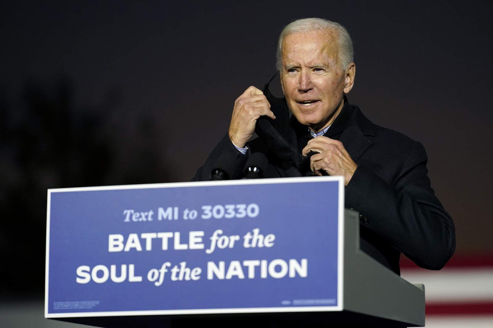 LIVE: Joe Biden to speak as race remains too close to call
