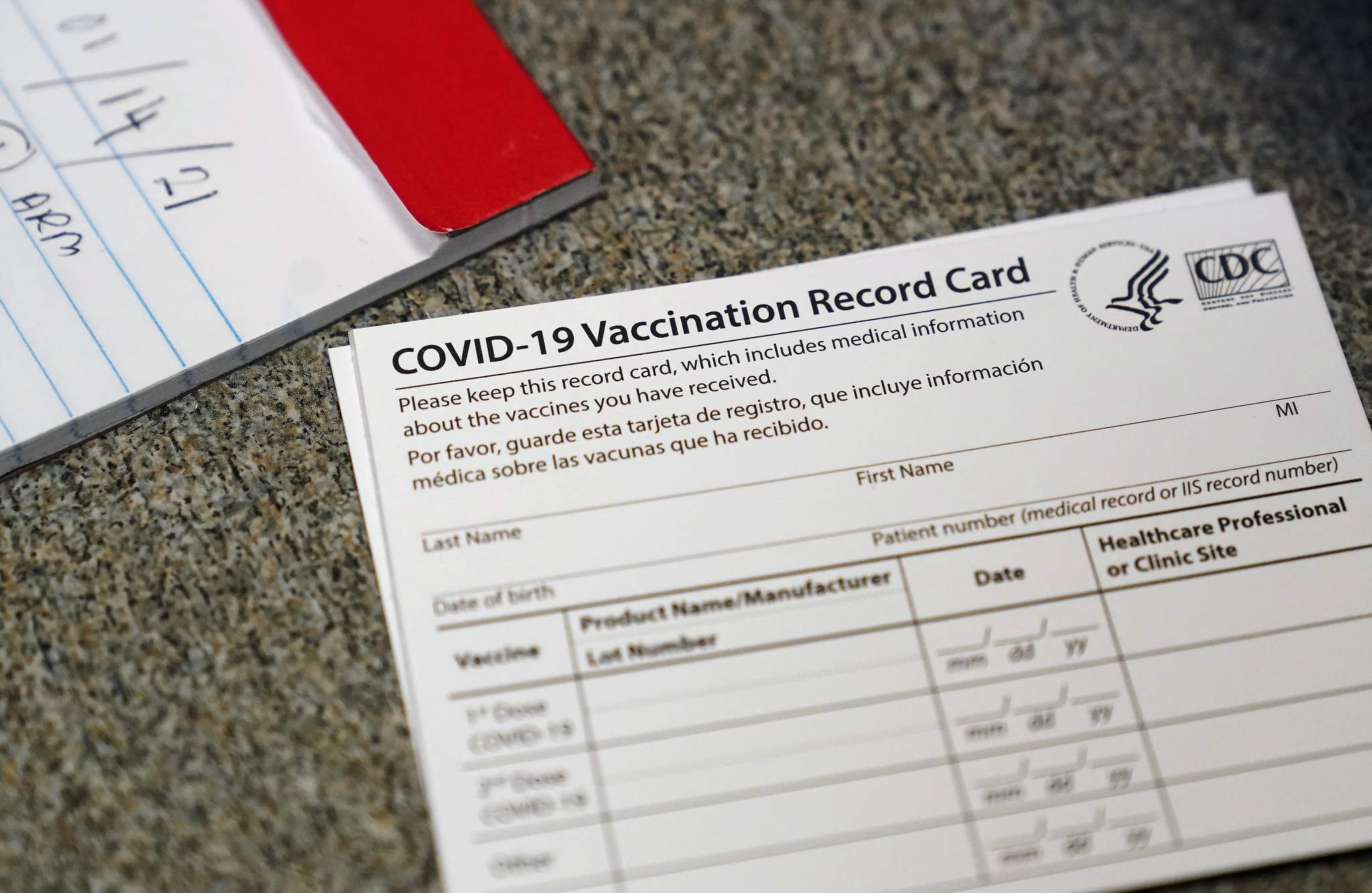 Staples will laminate your COVID-19 vaccine card for free