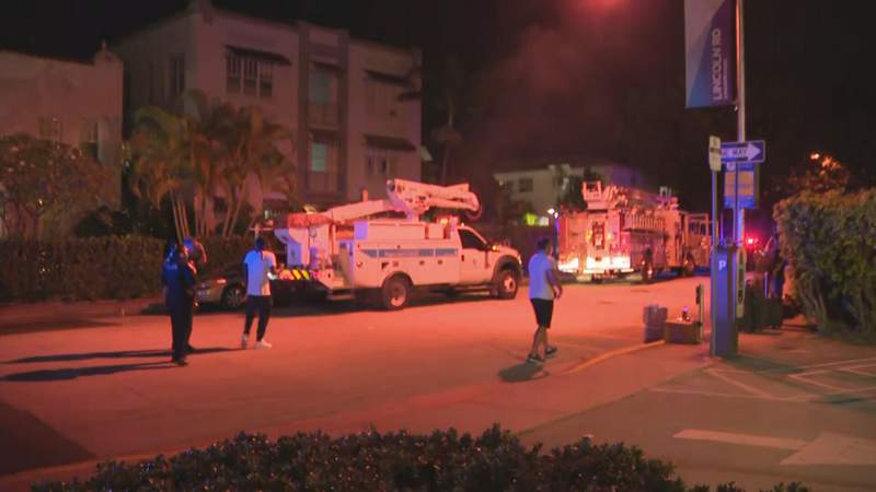 Damage forces evacuation of Miami Beach apartment building