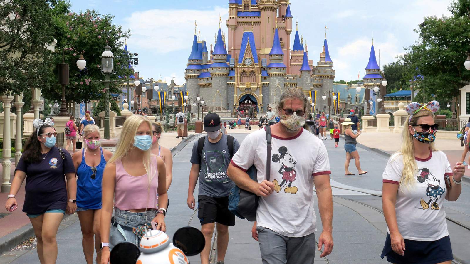 Disney Worlds last two theme parks reopen to visitors