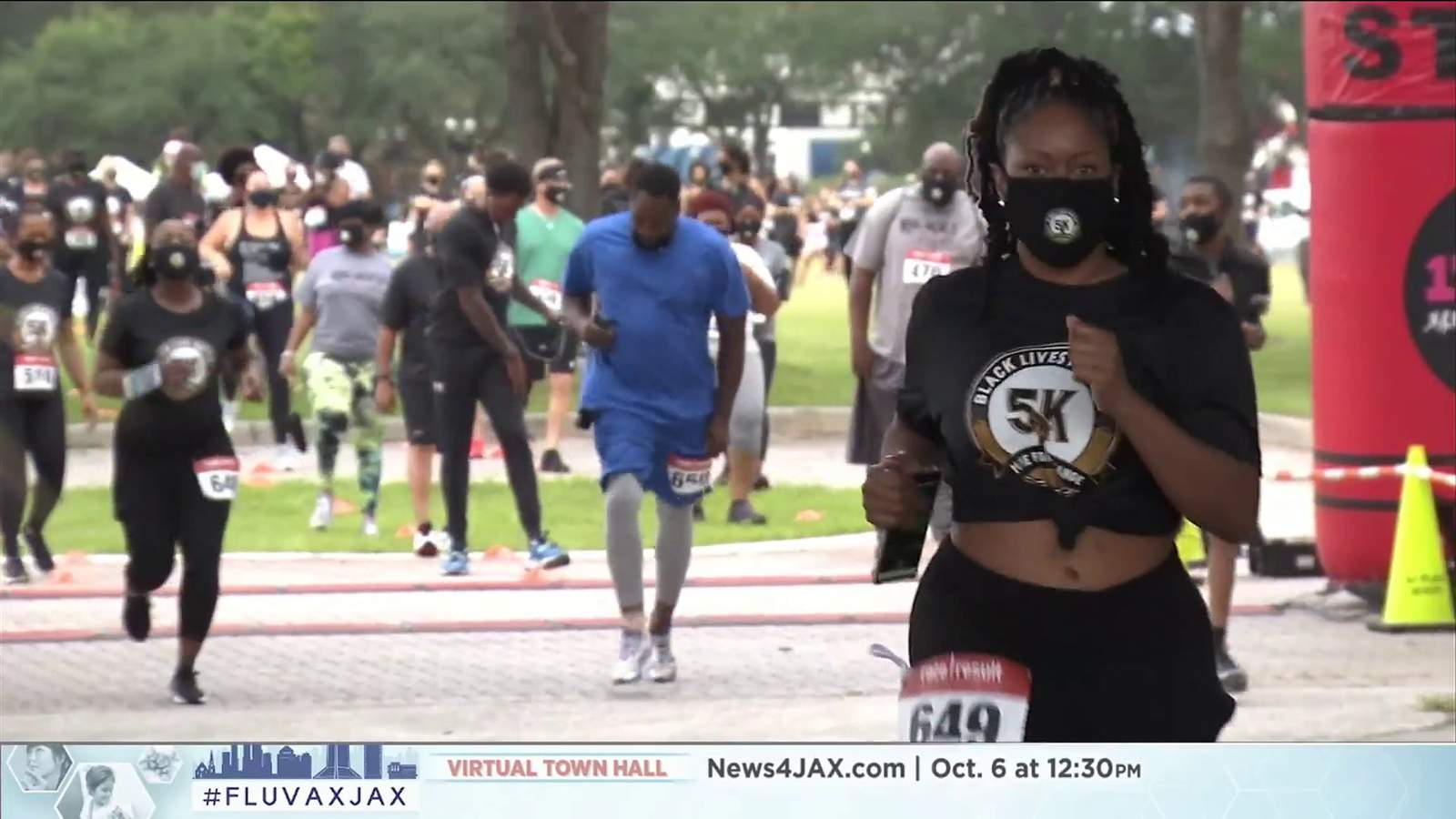 BLM 5K offers supporters a different way to have their voices heard