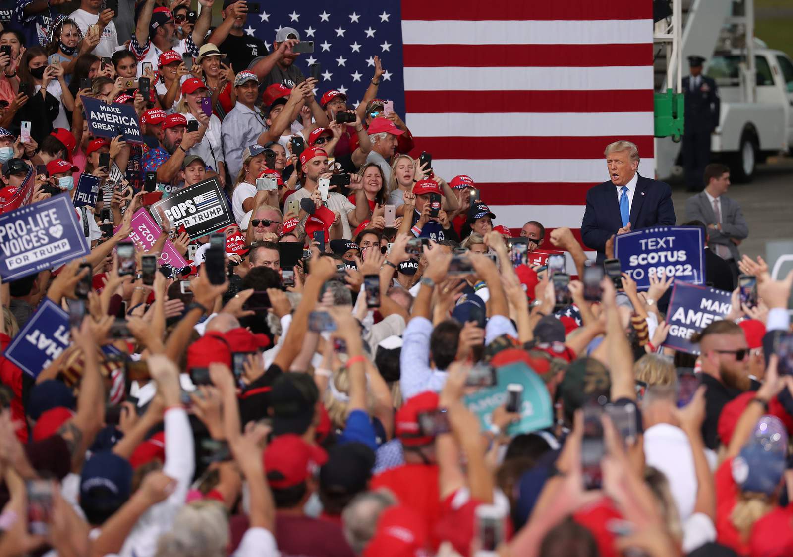 President Trump visits Jacksonville for ‘Great American Comeback’ rally