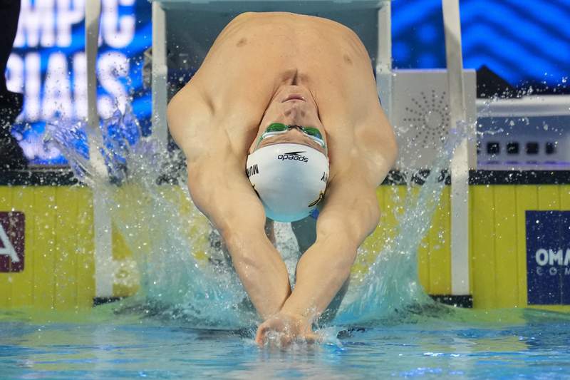 Ryan Murphy settles for bronze in 100m backstroke