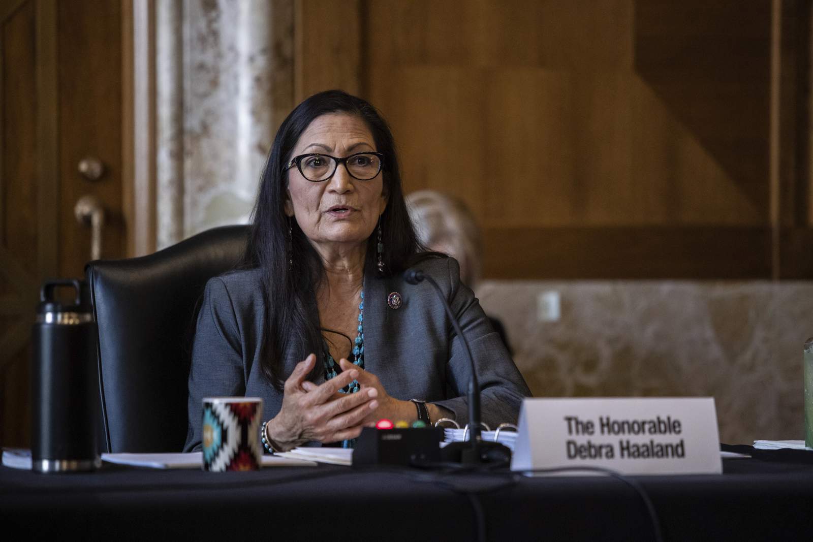 Interior nominee Haaland questioned on drilling, pipelines