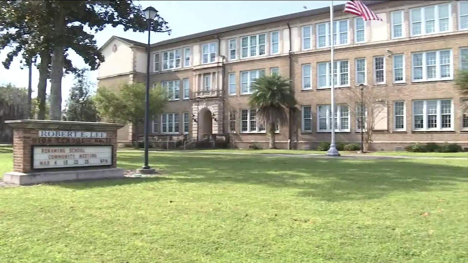 Lee High teacher reassigned to paid, non-teaching post amid controversy over BLM flag, her organization says
