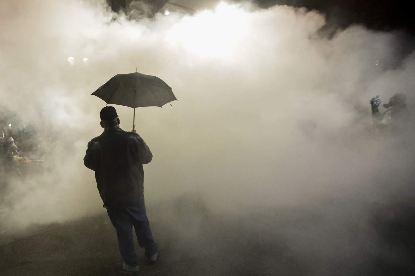 Tear gas at Portland protests raises concern about pollution