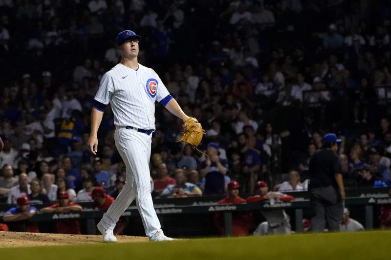 Cubs top Phillies, Wheeler 8-3 to end 11-game slide
