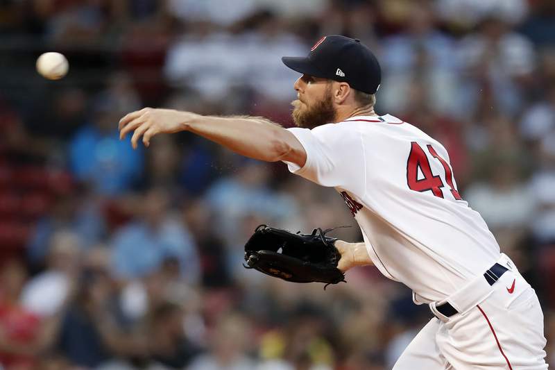 Sale joins Koufax as only pitchers with 3 immaculate innings