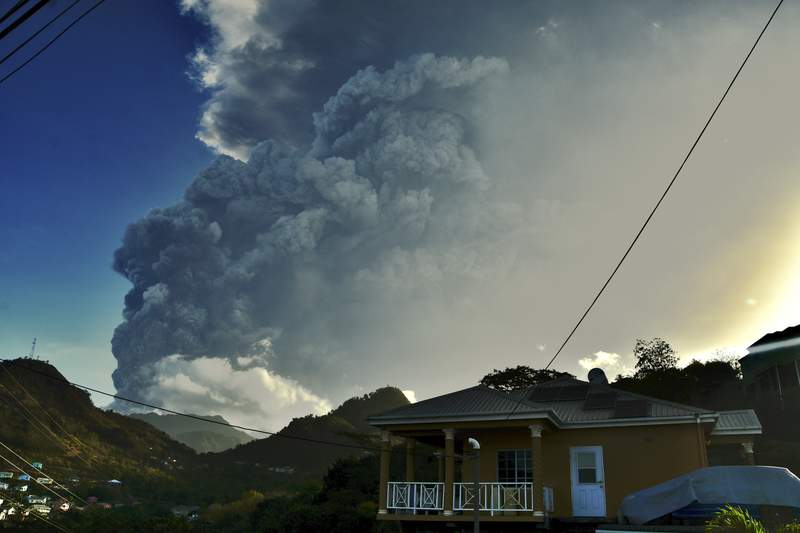 Scientists offer look into life as Caribbean volcano erupted