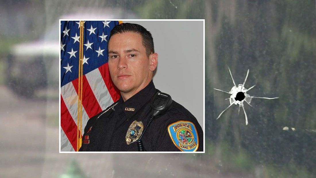 Lake City officer shot while checking on home out of hospital