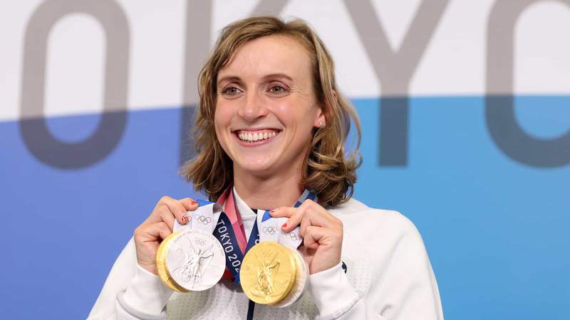 Olympic icon Katie Ledecky joining Florida swim program as volunteer coach