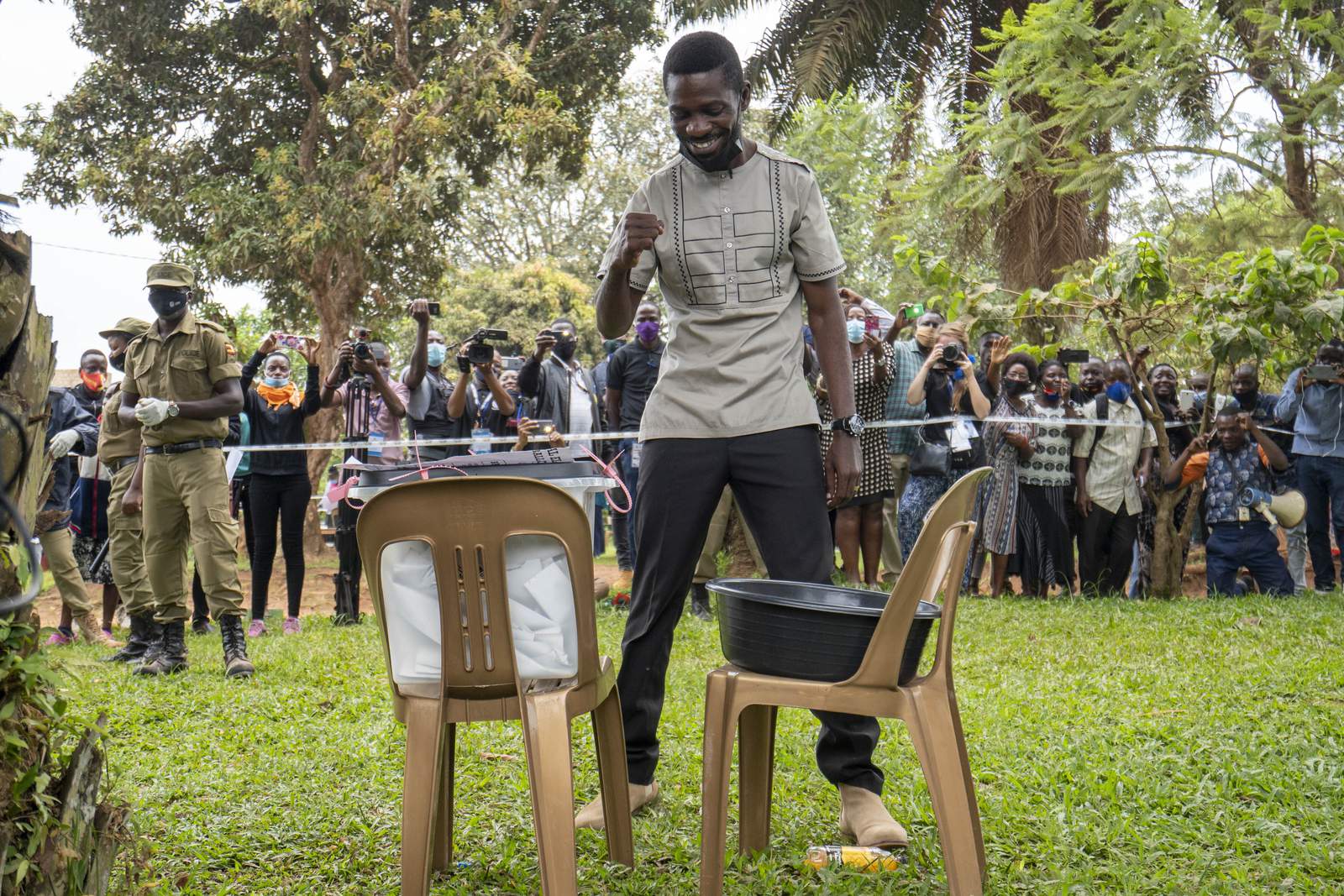 'The world is watching': Ugandans vote in tense election