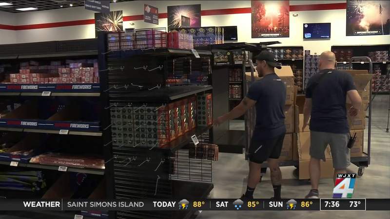 Fireworks shortage making it hard for local store to keep shelves stocked