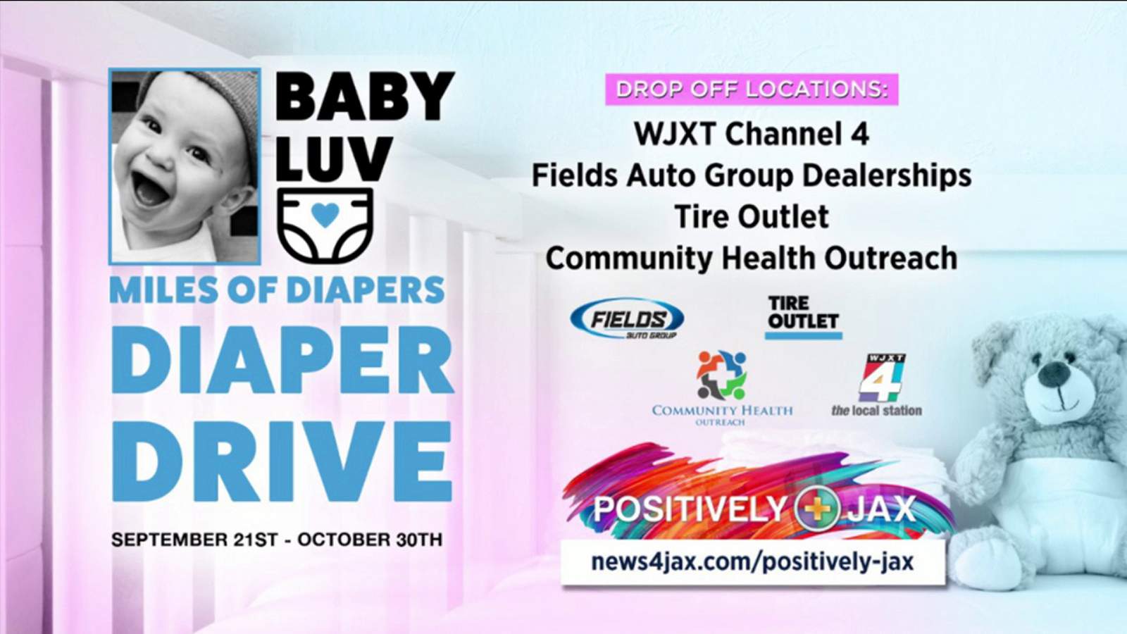 Miles of Diapers drive collects diapers, wipes and formula for families in need