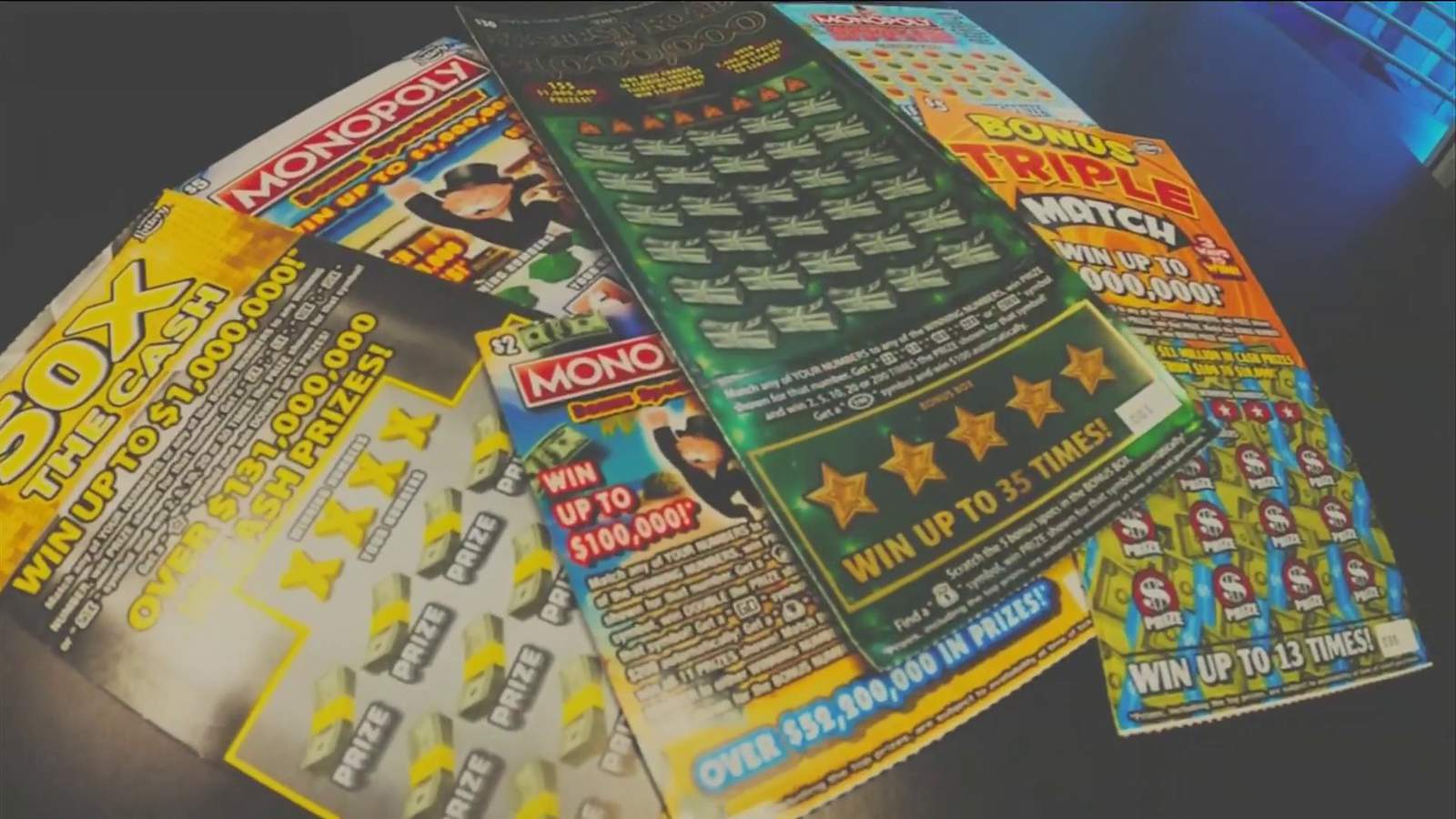 Year of the scratch-off: More than half of winning tickets worth at least $600 claimed in 2020