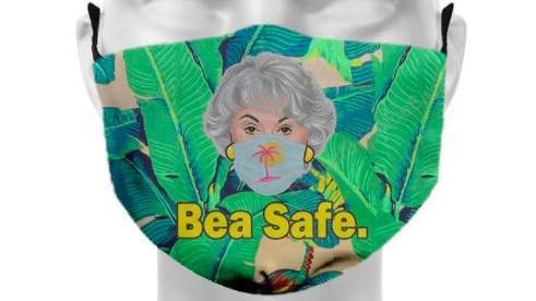 This online shop is selling Golden Girls themed face masks