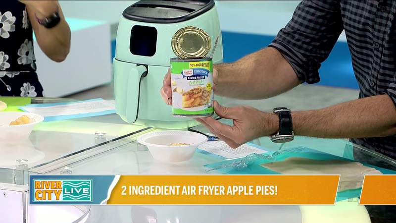 Air Fryer Friday: Two Ingredient Air Fryer Apple Pies | River City Live
