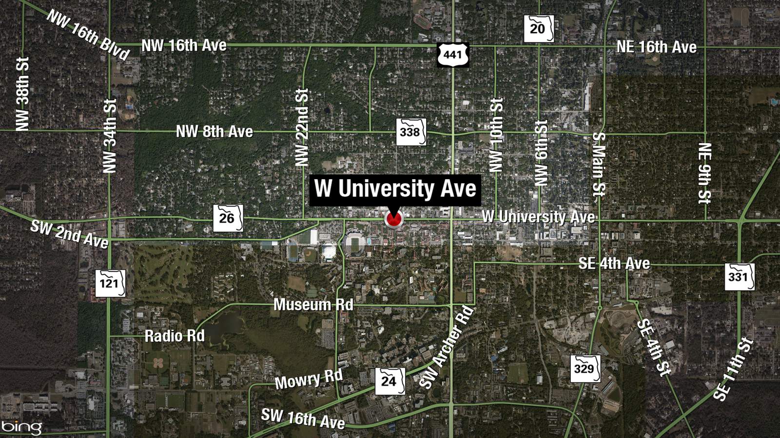 5 UF students struck, 1 fatally, after 2 cars collide, Gainesville police say