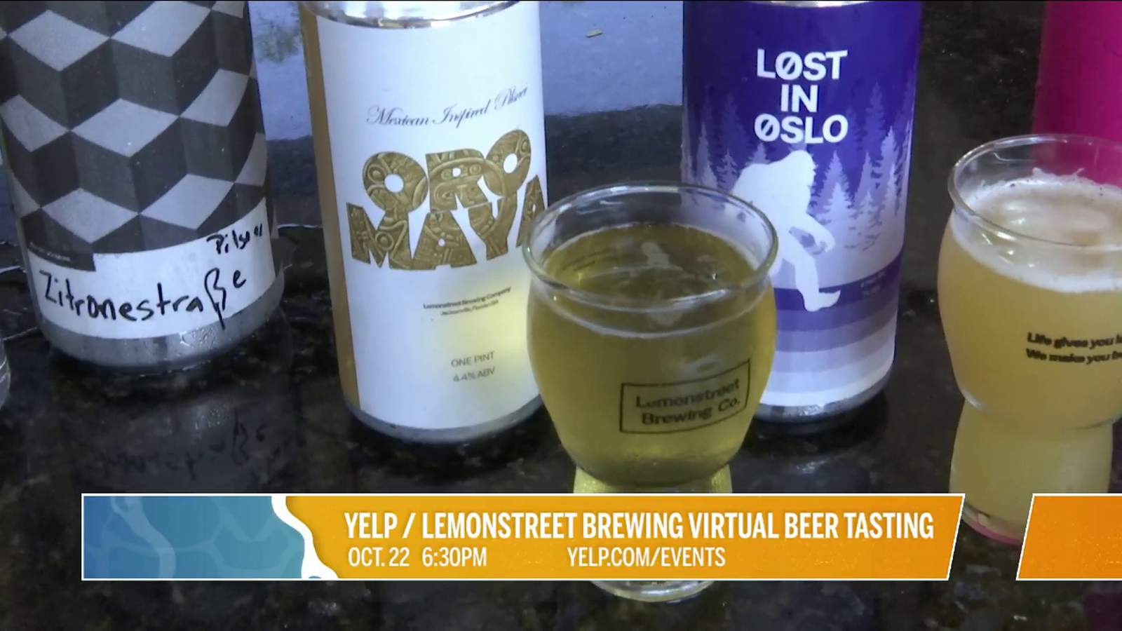 Yelp & Lemon Street Brewing Virtual Beer Tasting | River City Live