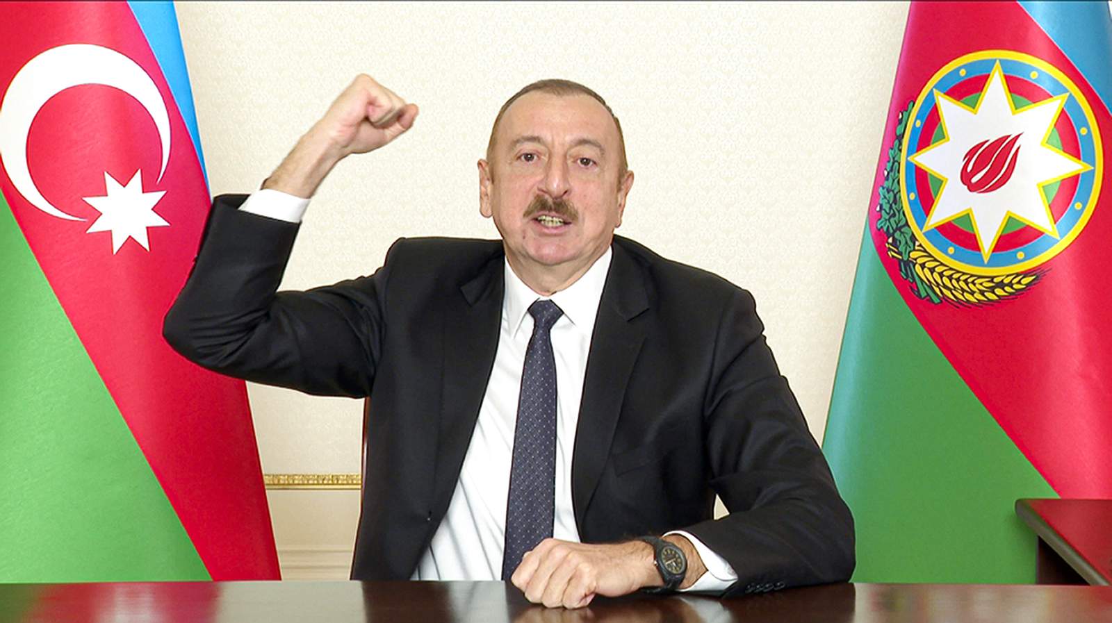 Azerbaijani leader vows to revive region ceded by Armenia