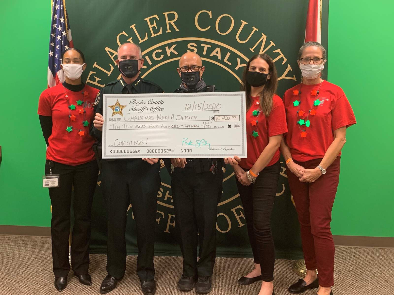 FCSO employees donate $10,000 for ‘Christmas with a Deputy’ event