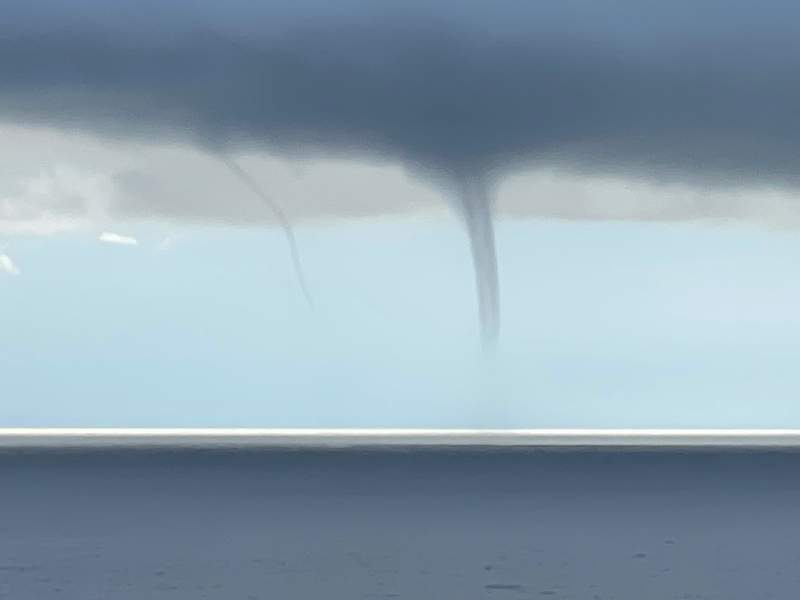 Waterspout spotted in Amelia Island
