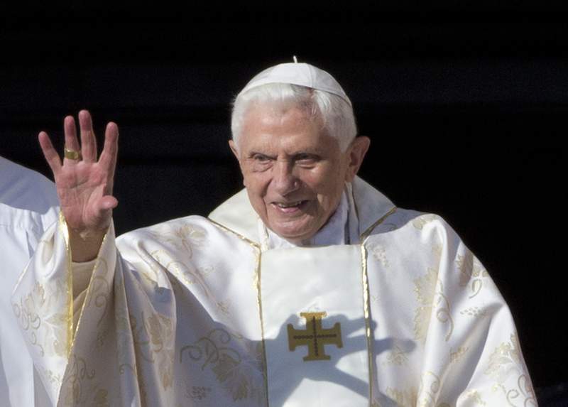 Retired pope hopes to soon join friends in 'the afterlife'