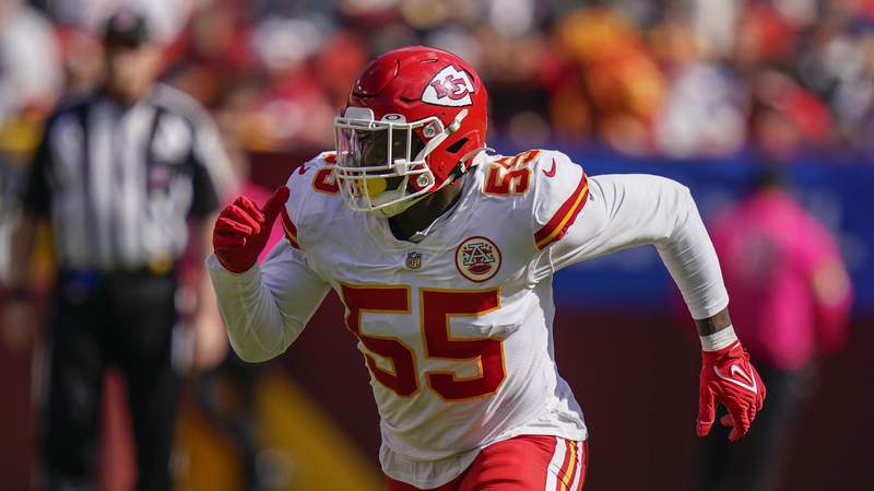 Chiefs' Clark tries to get going as Giants visit Arrowhead