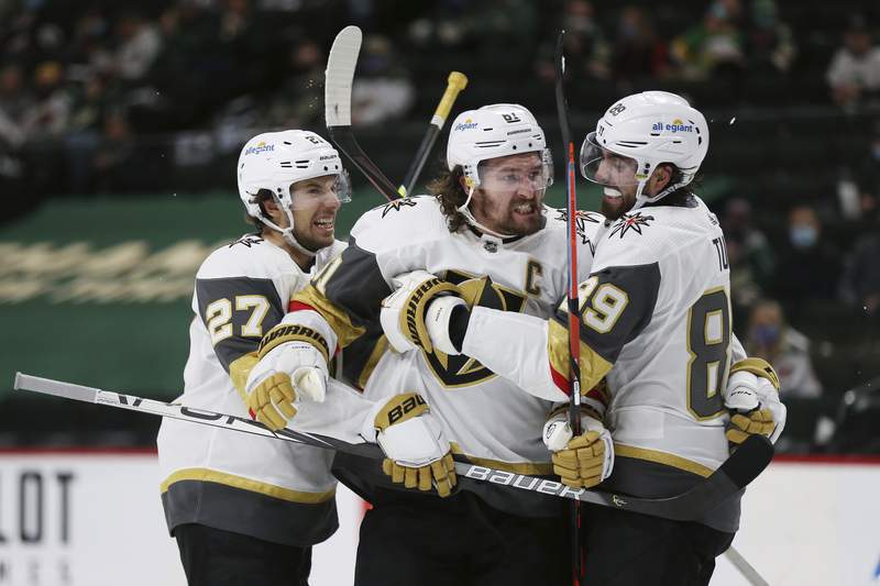 Vegas surges past Wild for 5-2 win to take 2-1 series lead
