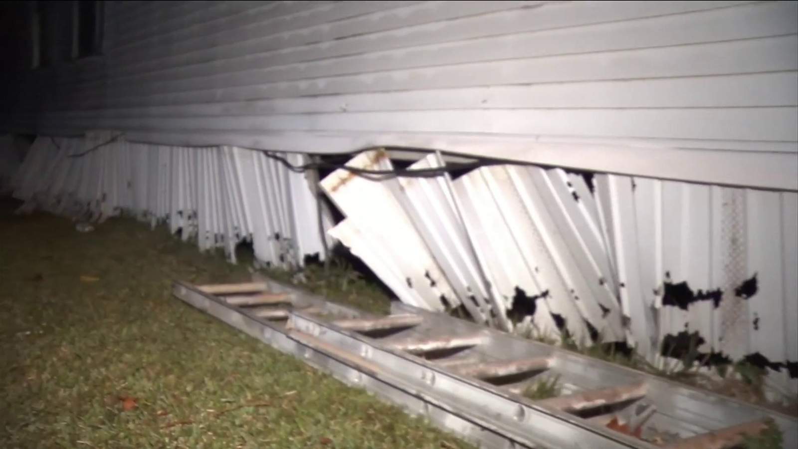 Tornado damaged homes, injured 2 in Starke on Christmas Eve