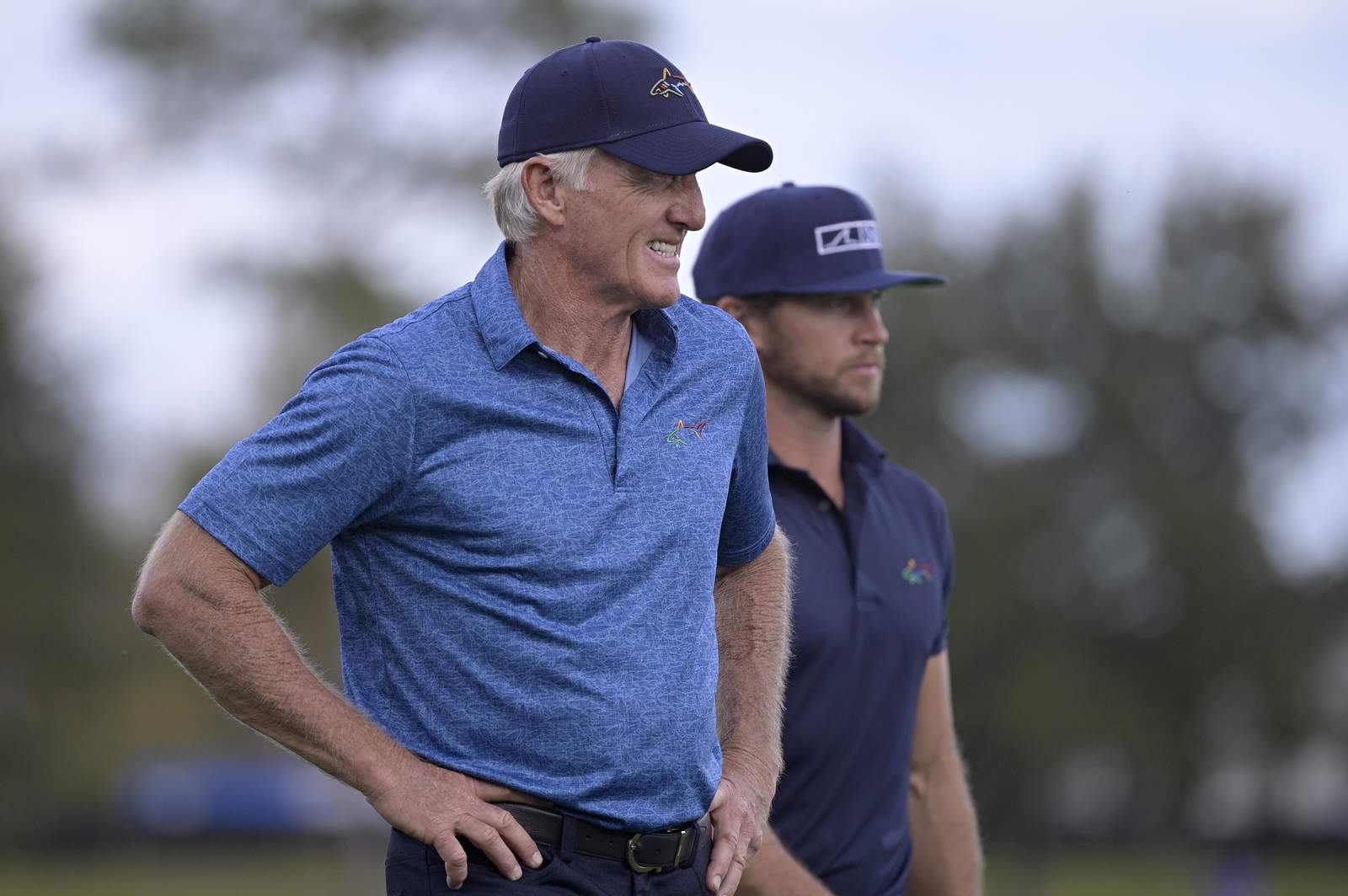The Latest: Greg Norman in hospital after father-son tourney